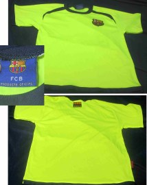 CAMISETA FLUOR FCB Talla 10